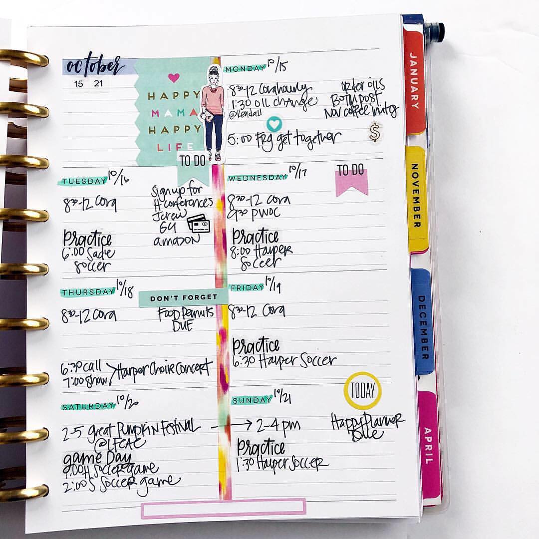 happy planner business planner